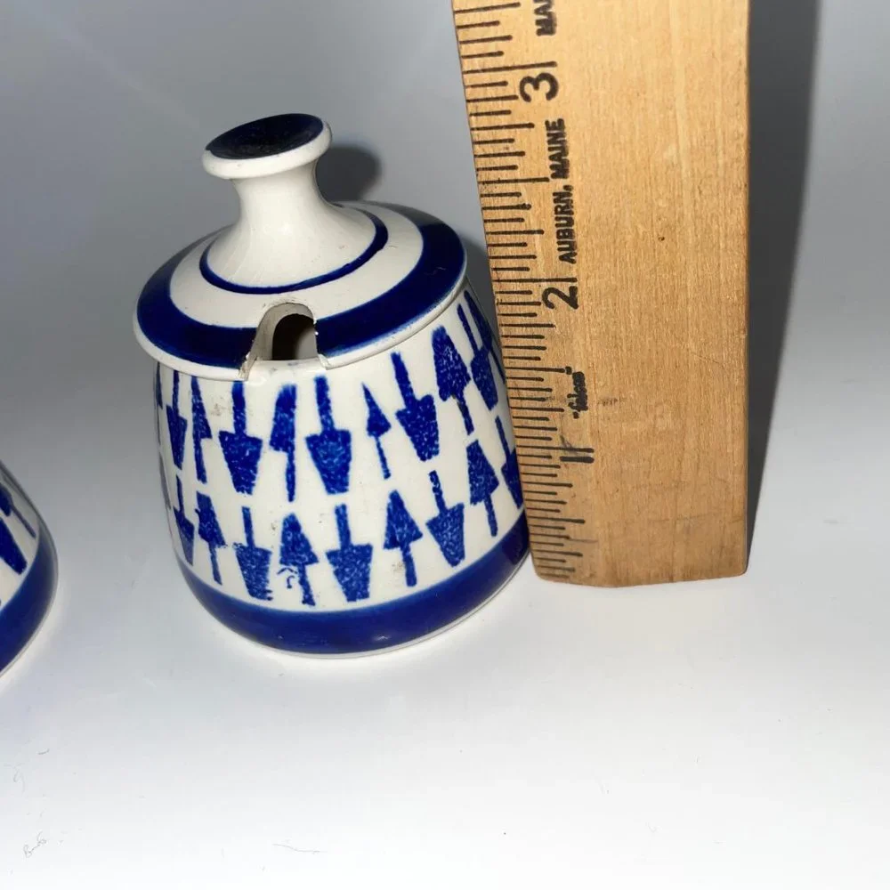 Set of 3 Wächtersbach West Germany Vintage Salt and Pepper Shakers and Spreader